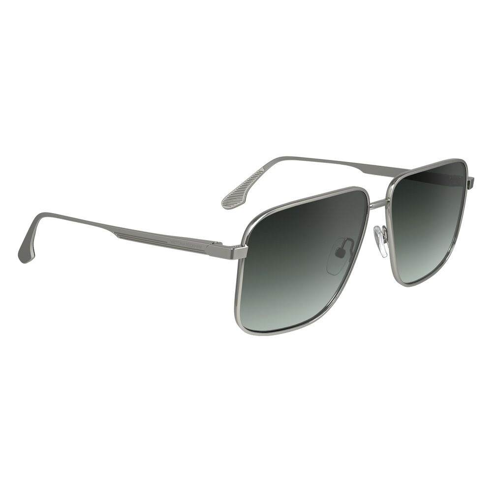 Victoria Beckham Gray Metal Sunglasses
