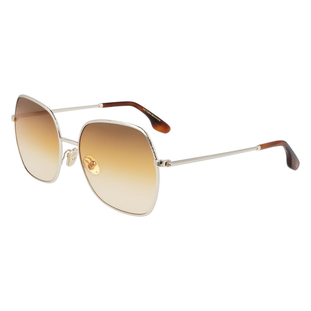 Victoria Beckham Gold Metal Sunglasses