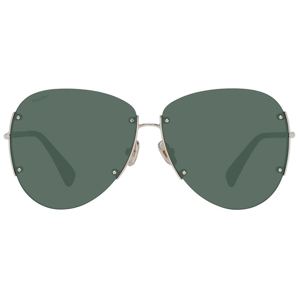 Max Mara Silver Metal Sunglasses
