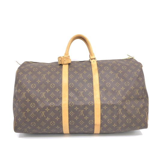 Louis Vuitton Monogram Keepall 55 Handbag