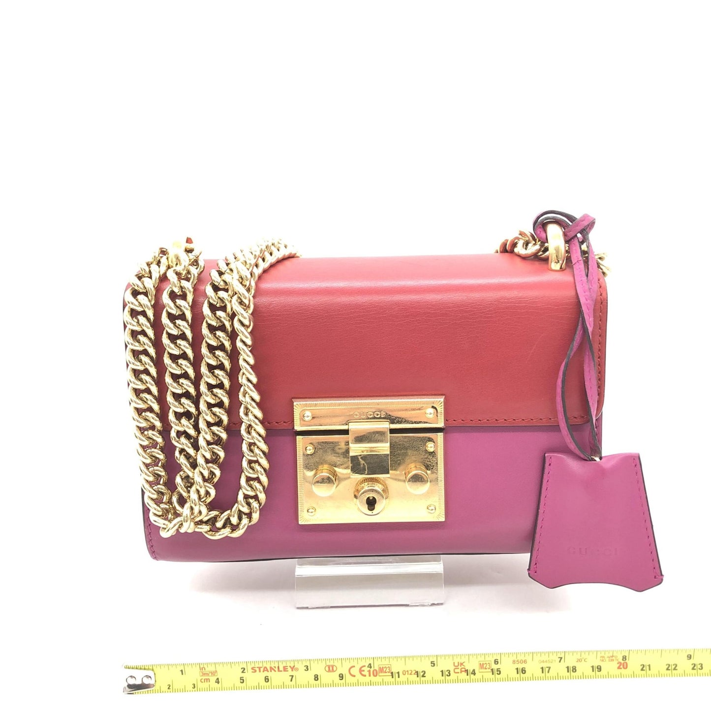 Gucci Padlock Crossbody Shoulder Bag In Pink