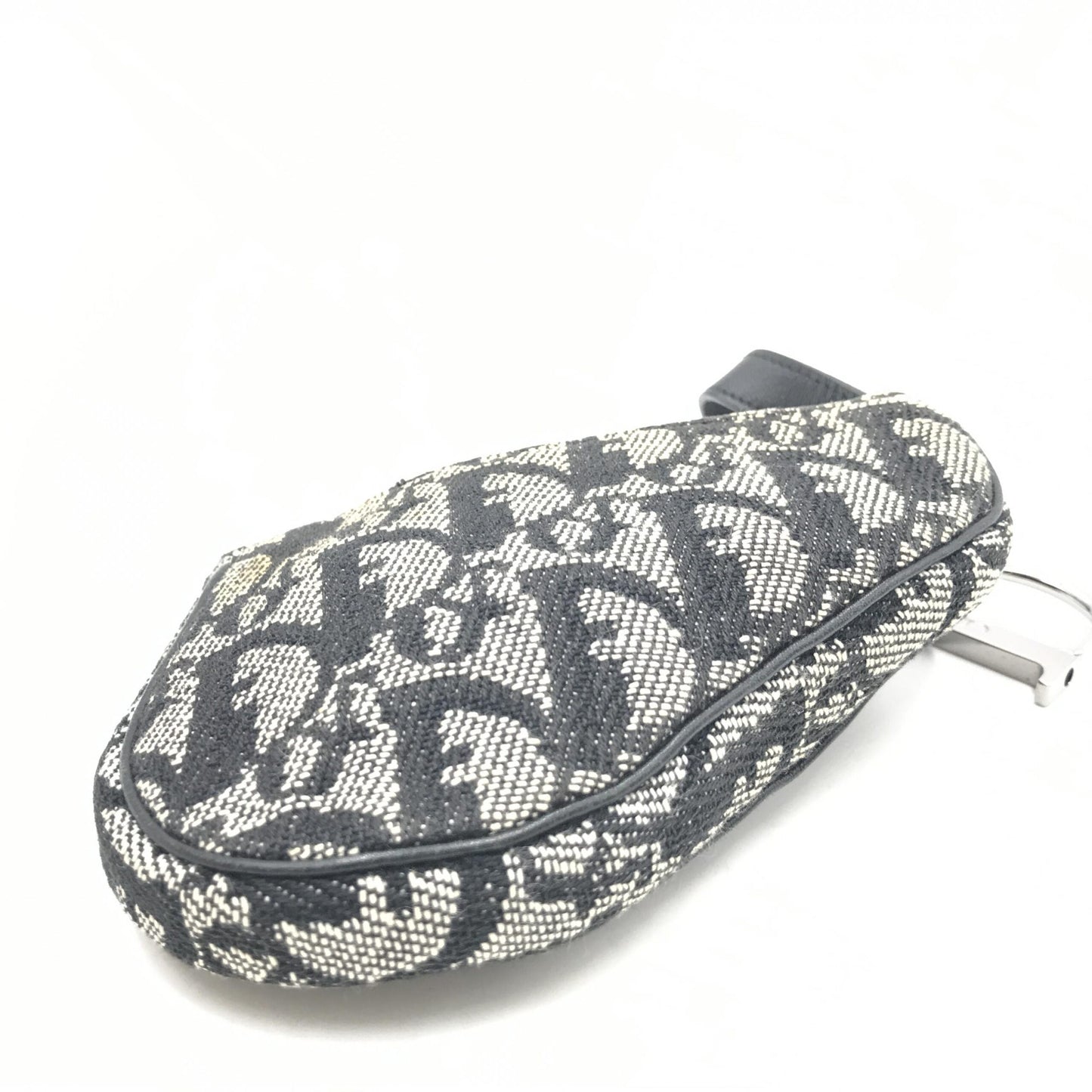 Christian Dior Trotter Canvas Saddle Coin Purse
