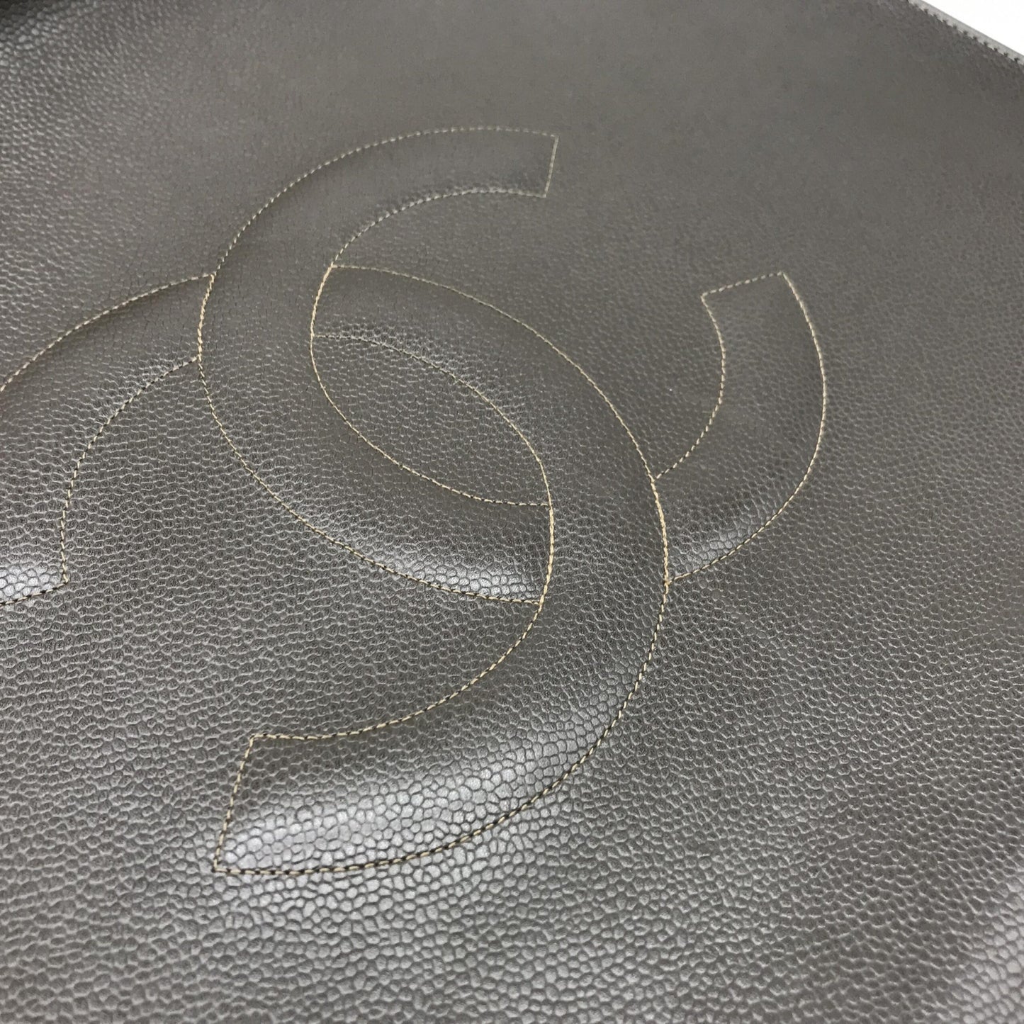 Chanel CC Caviar Tote Bag