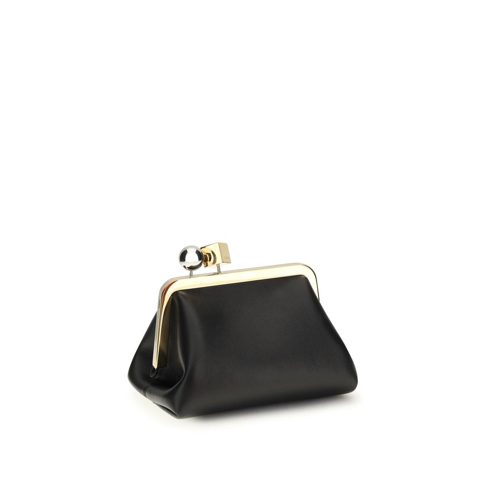 Jacquemus Black Lamb Ovis Aries Aries Shoulder Bag