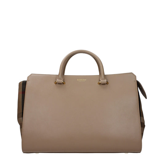Burberry Beige Leather Handbag