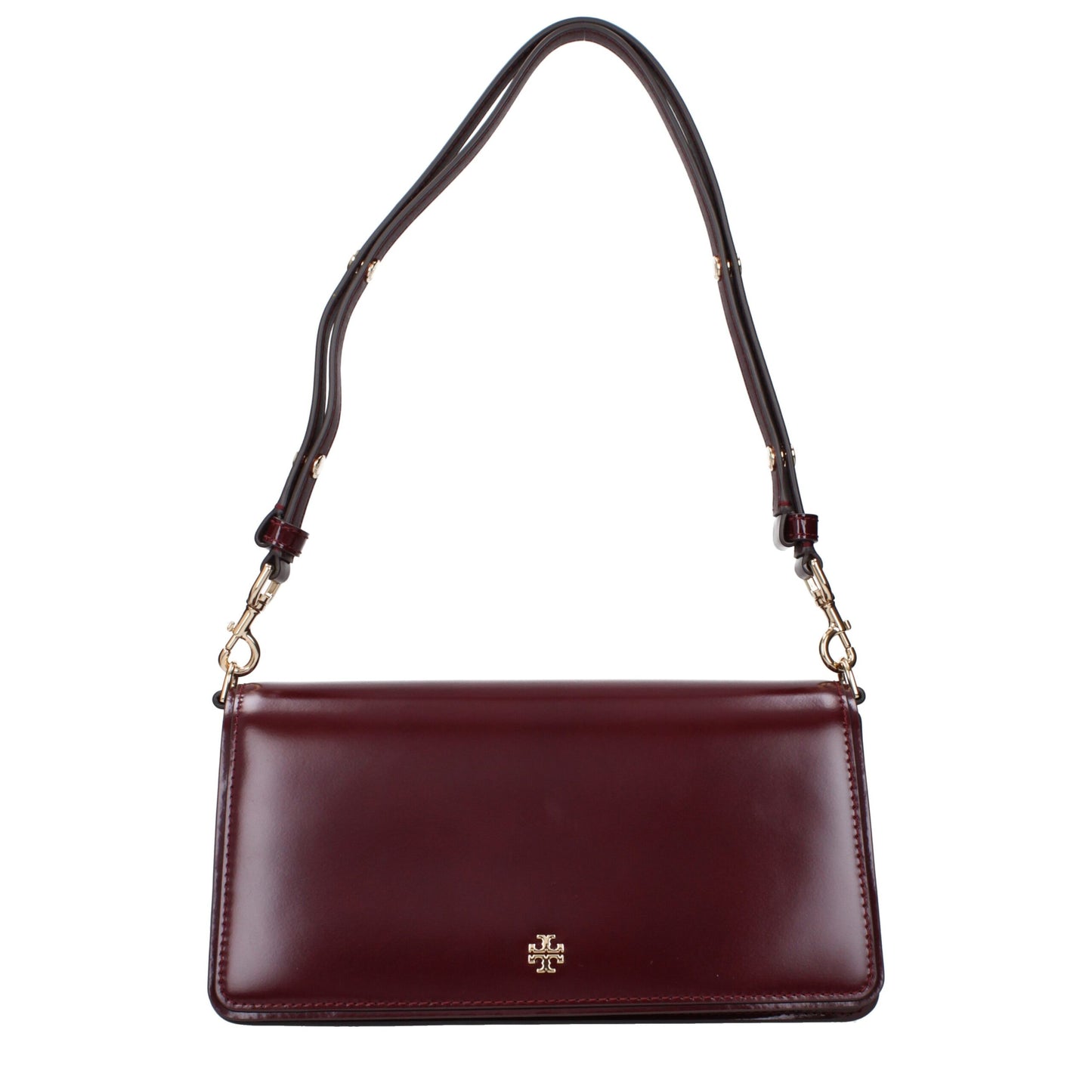Tory Burch Red Leather Shoulder Bag