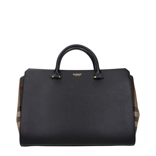 Burberry Black Leather Handbag