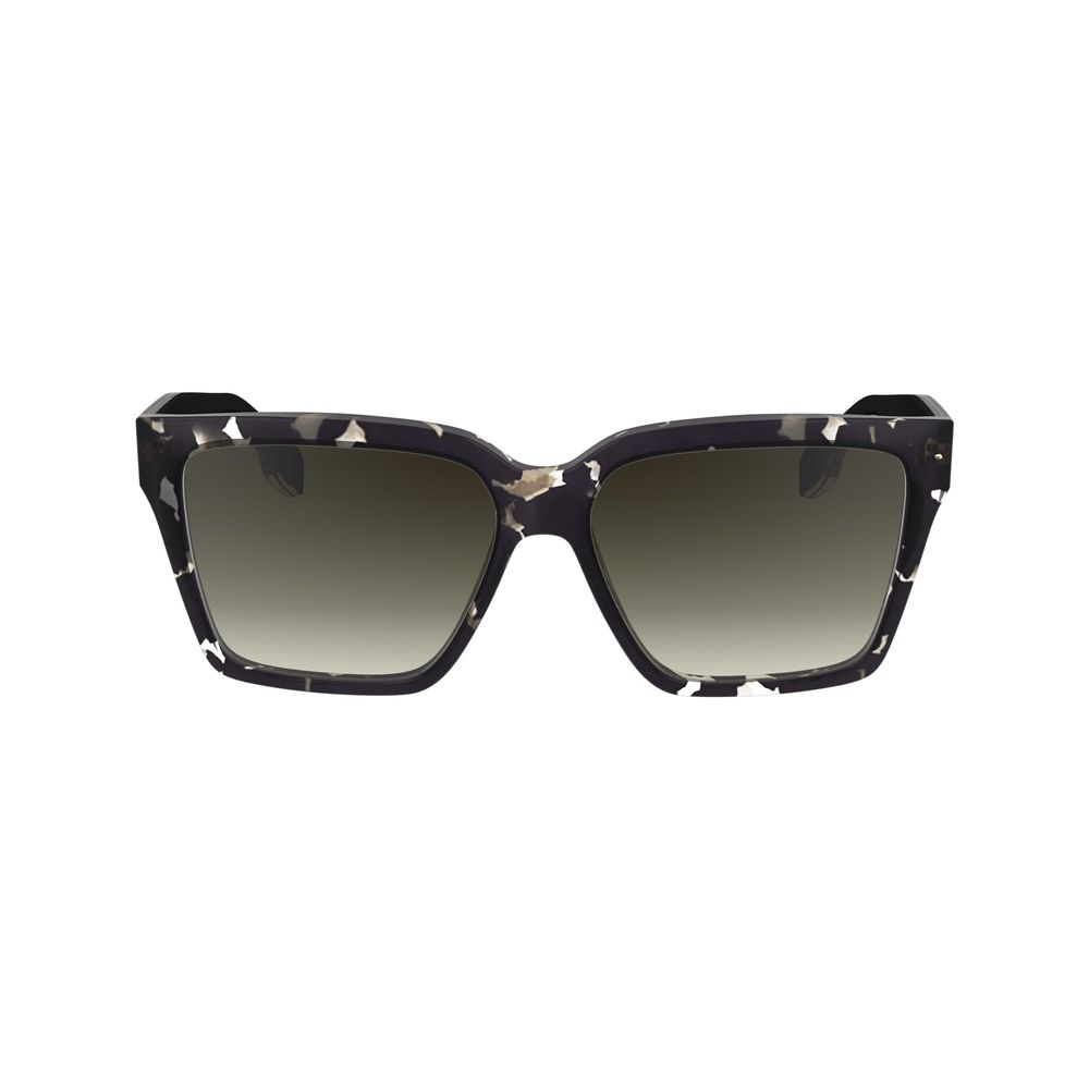 Victoria Beckham Brown Acetate Sunglasses
