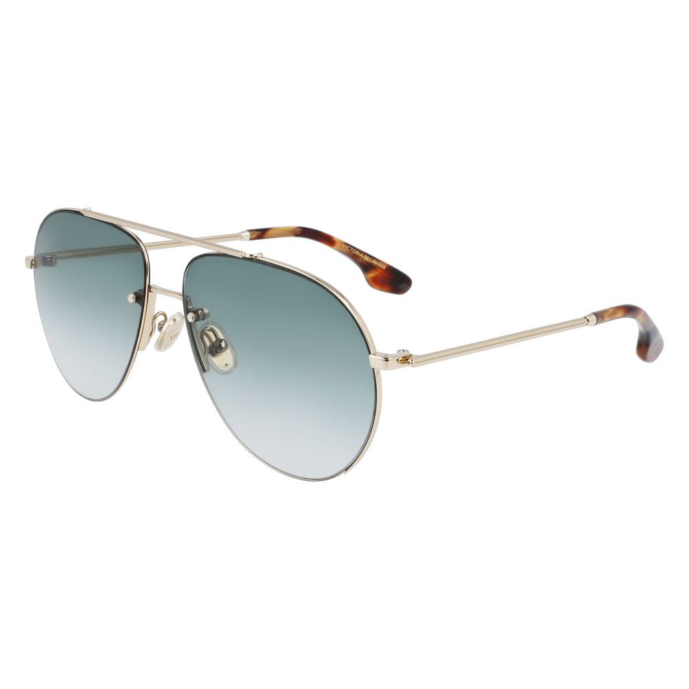 Victoria Beckham Gold Metal Sunglasses