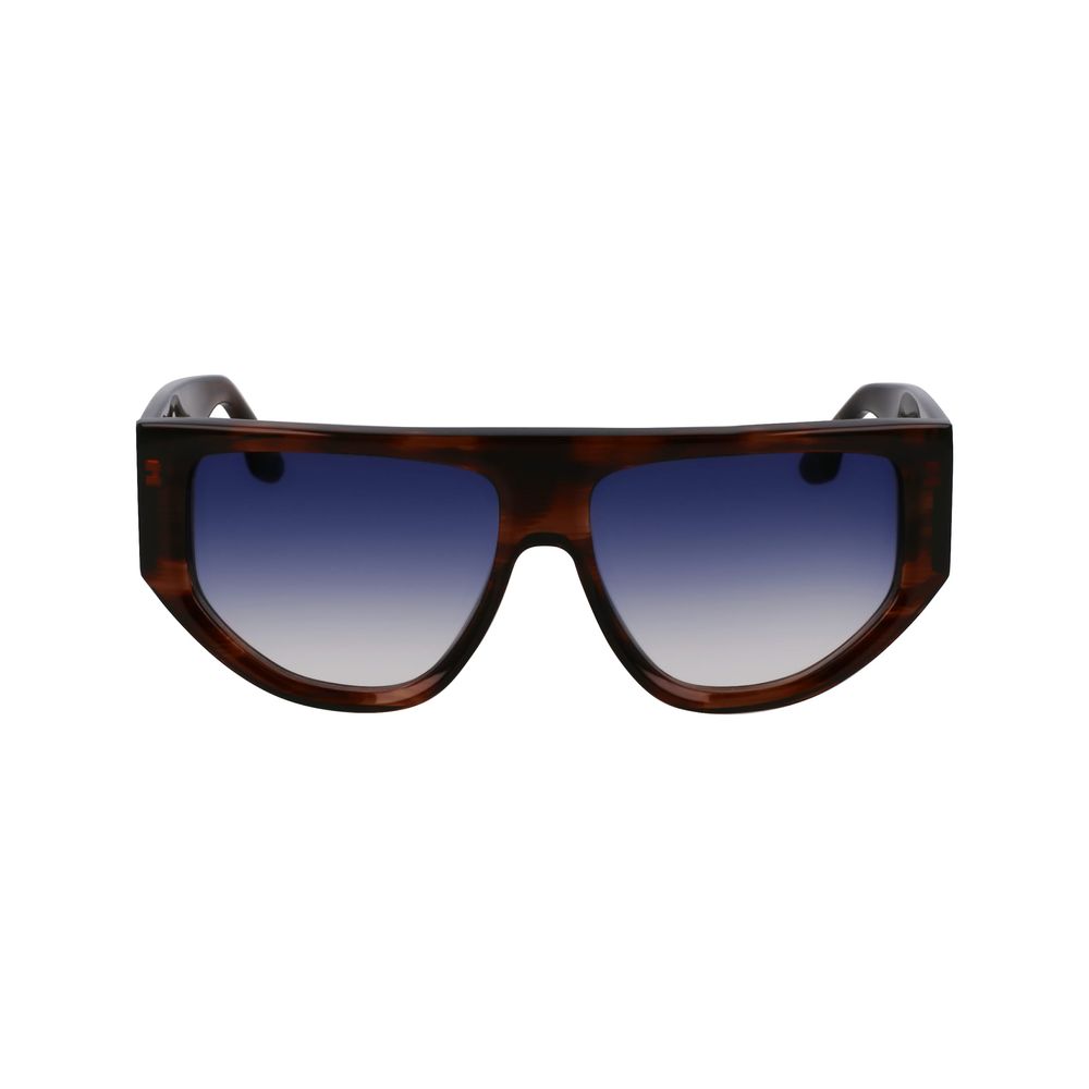 Victoria Beckham Brown Acetate Sunglasses