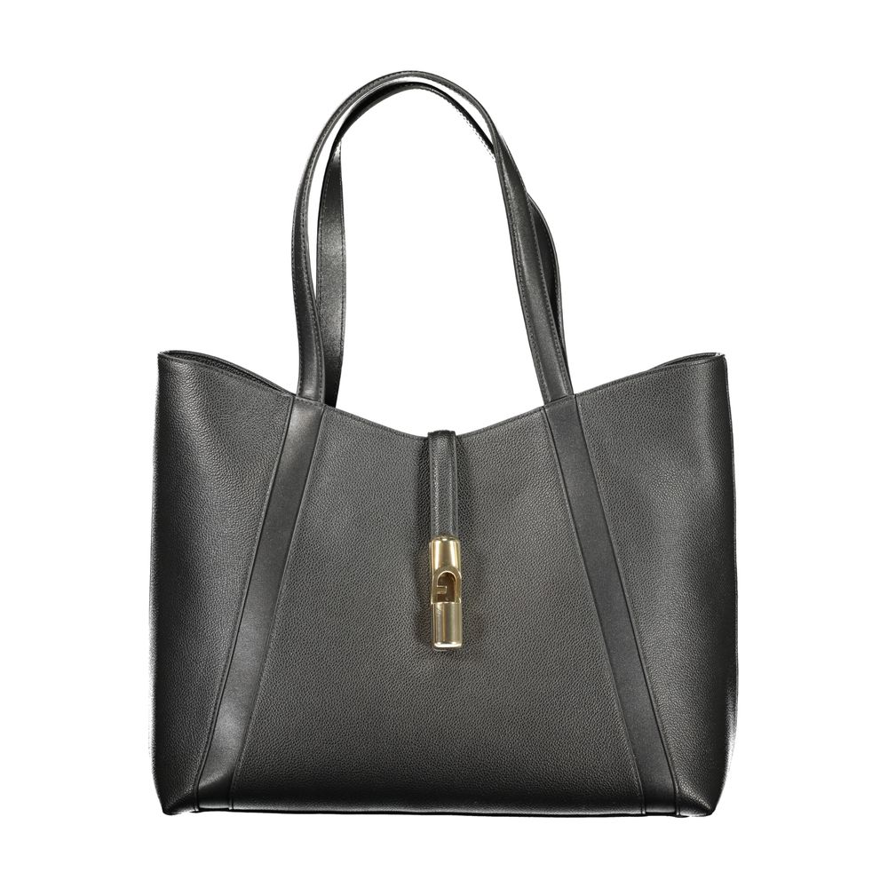 Furla Nero Pelle Women Handbag